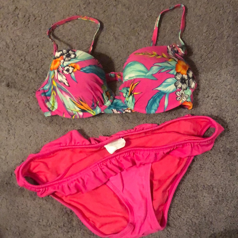 Floral Matching Bikini Set